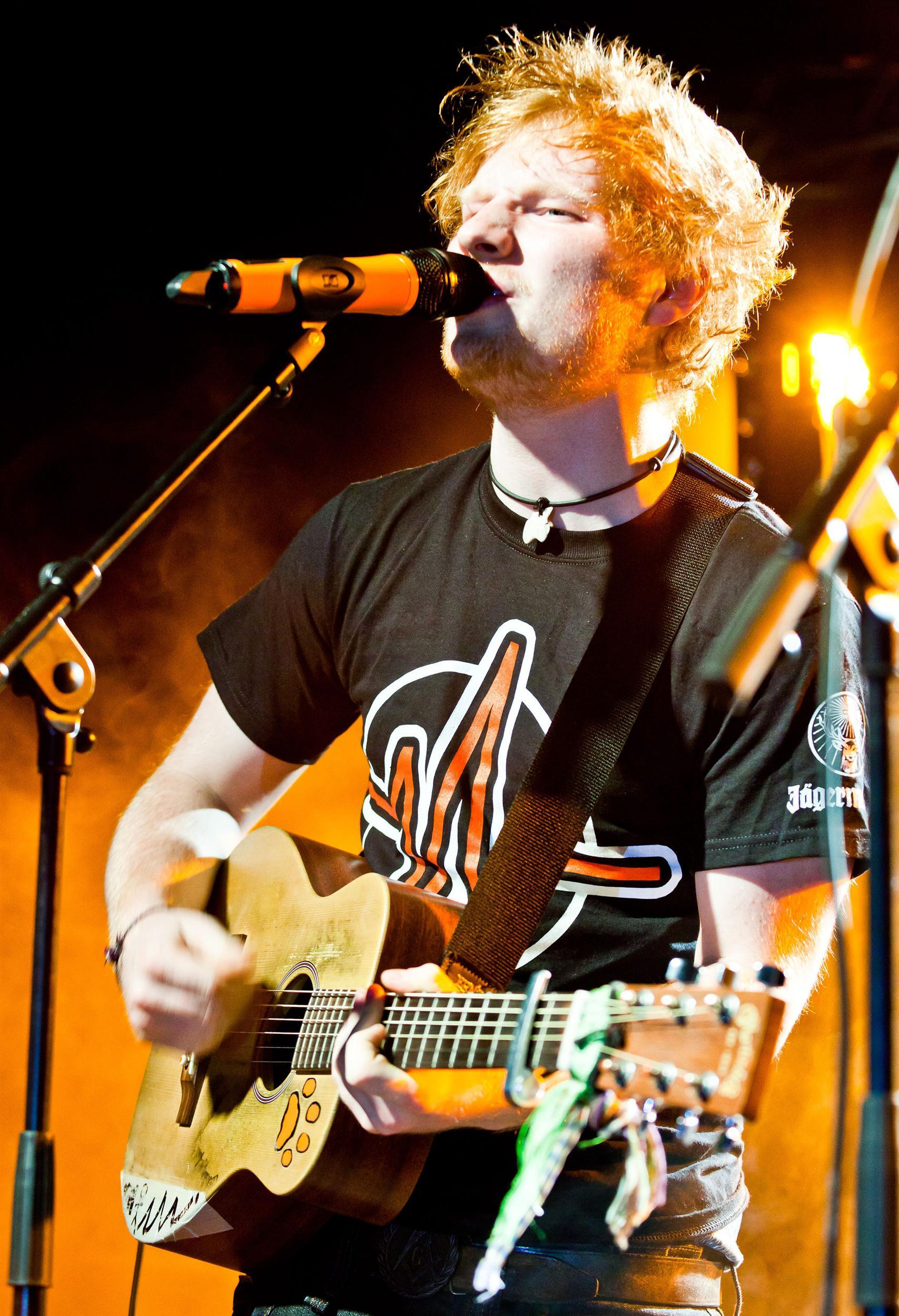 Ed Sheeran performs live at Rock City | Picture 100194